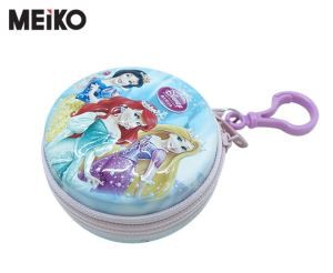 Lata de cremallera redonda con gancho de plástico