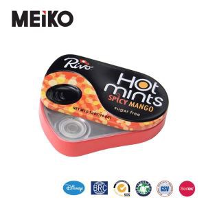 Menta de Metal mini caja de la lata