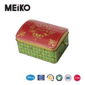 Regalo de Navidad Metal Box Storage con Music Machine