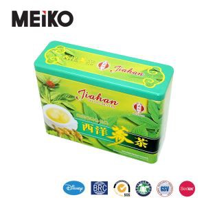 Toldo de té o café latas caja puede