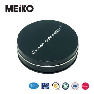 Latas de caramelo redondo caja puede