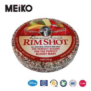 Latas redondas caja lata para galleta paquete Cady