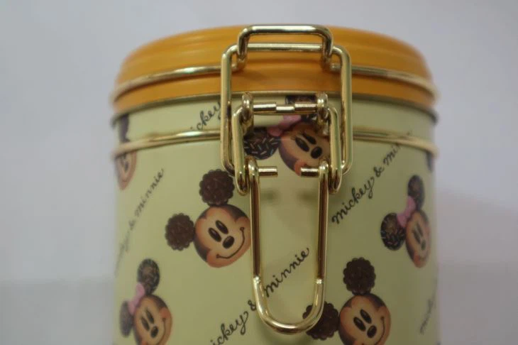Metal Clip Top Box,Tin Storage