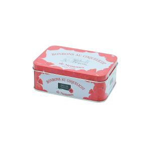 OEM diseño Red Tin Food Box